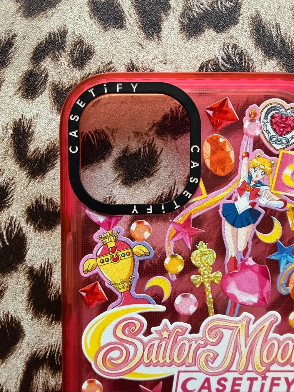 CASETiFY x Sailor Moon Pink Stickermania iPhone Case - iPhone 13, 14, 16e, 17e